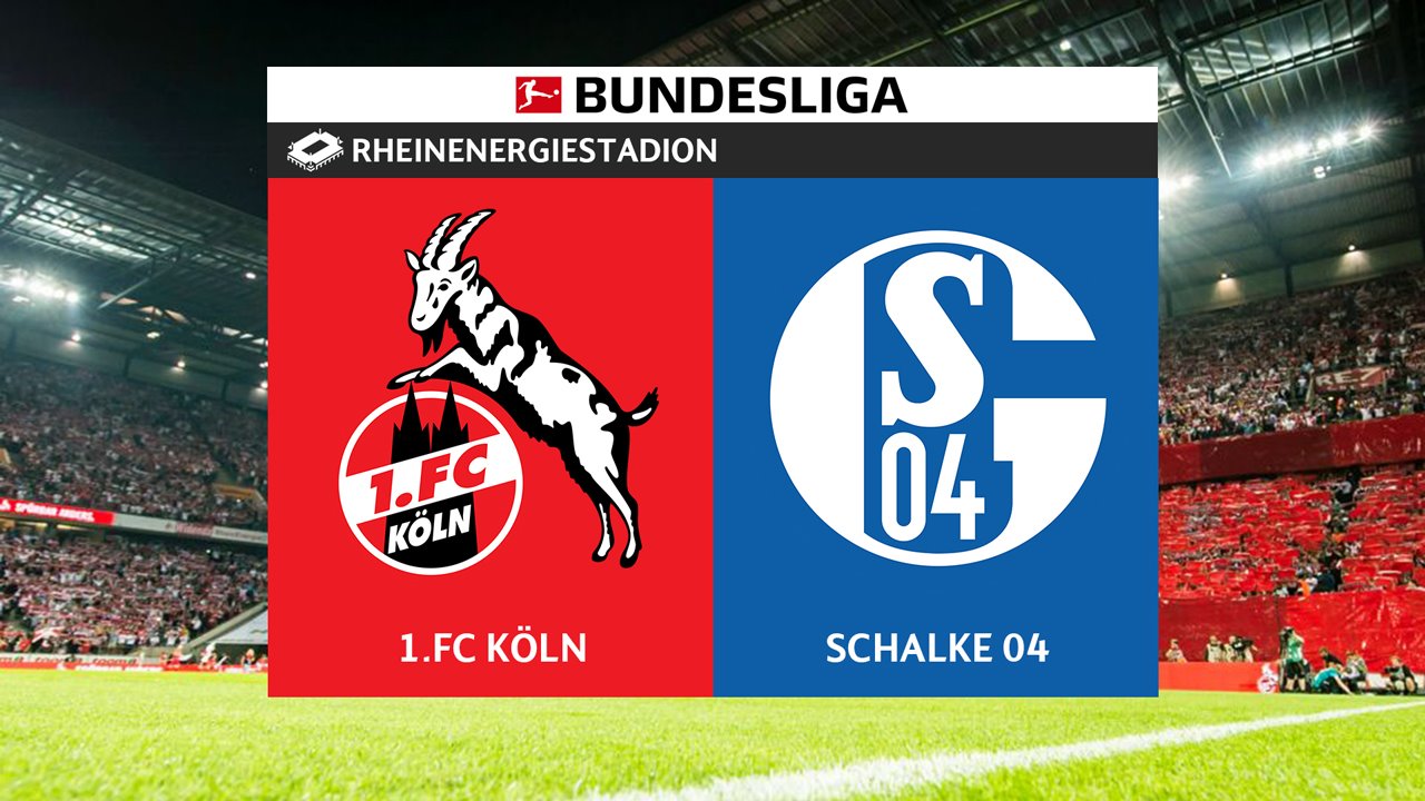 Köln vs Schalke 04 poster