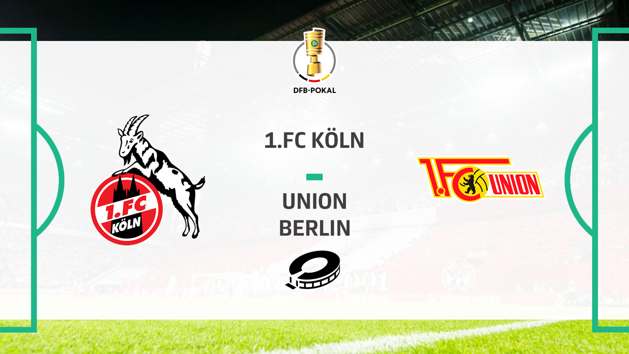 Köln vs Union Berlin poster