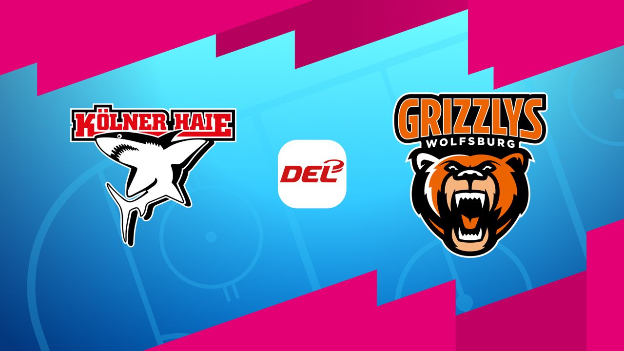 Kölner Haie vs Grizzlys Wolfsburg poster
