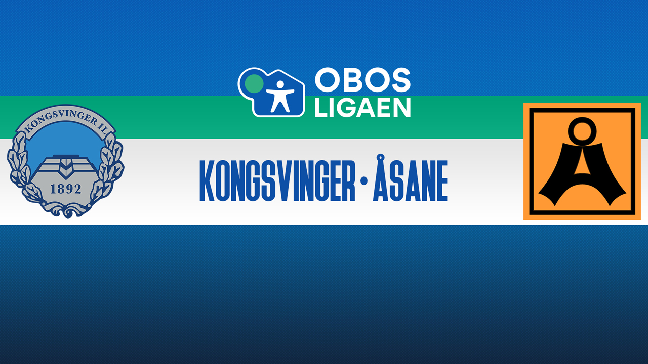 Kongsvinger vs Åsane poster