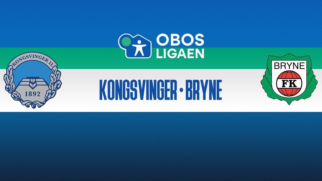 Kongsvinger vs Bryne poster