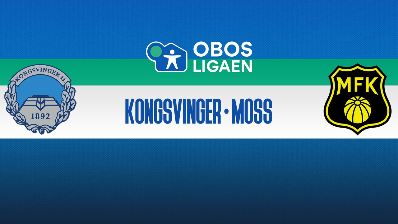 Kongsvinger vs Moss poster