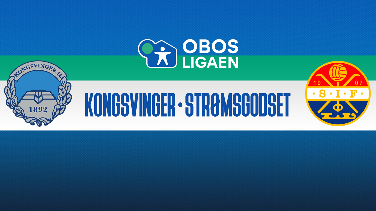 Kongsvinger vs Strømsgodset poster