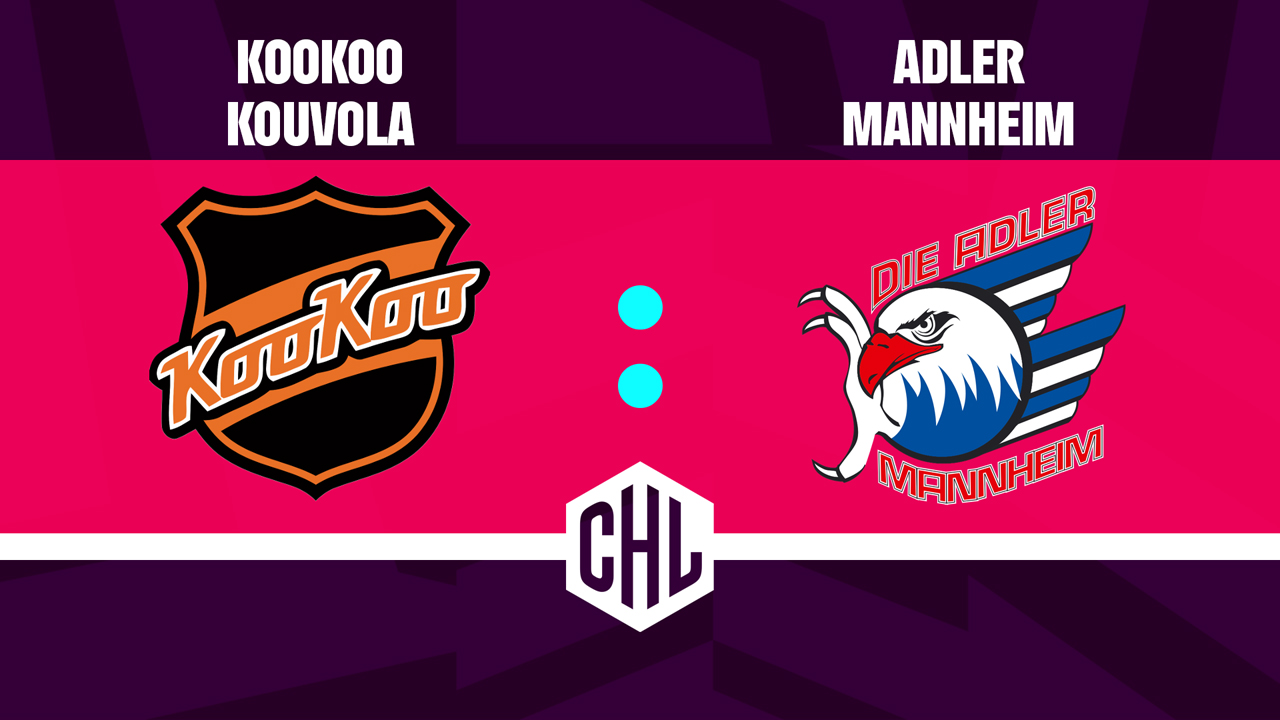 KooKoo vs Adler Mannheim poster