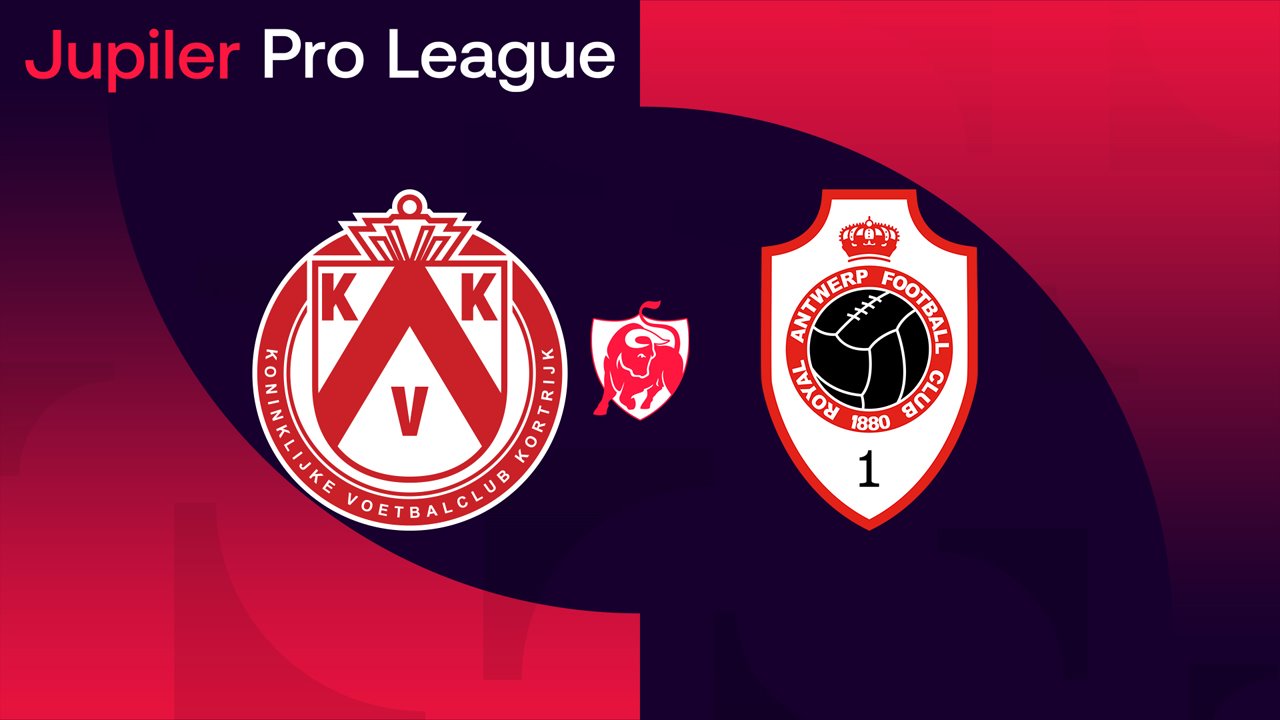 Kortrijk vs Antwerp poster