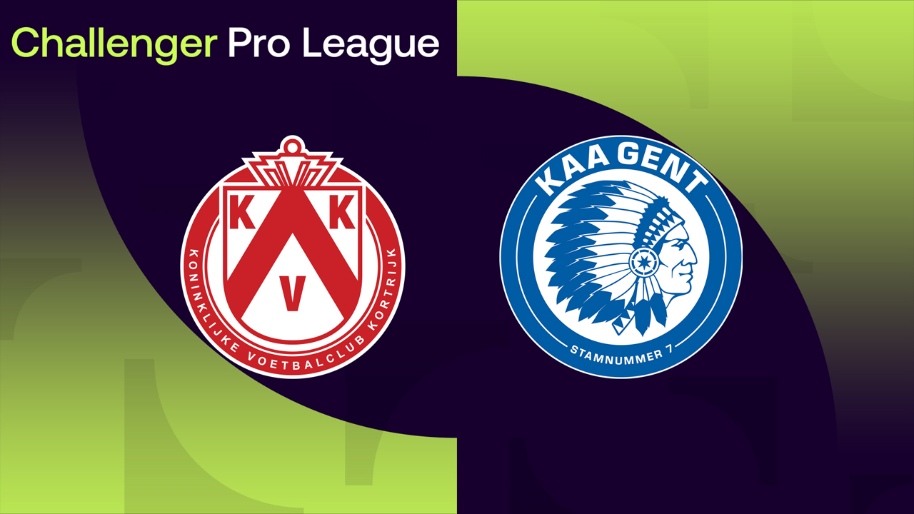 Kortrijk vs Jong Gent poster