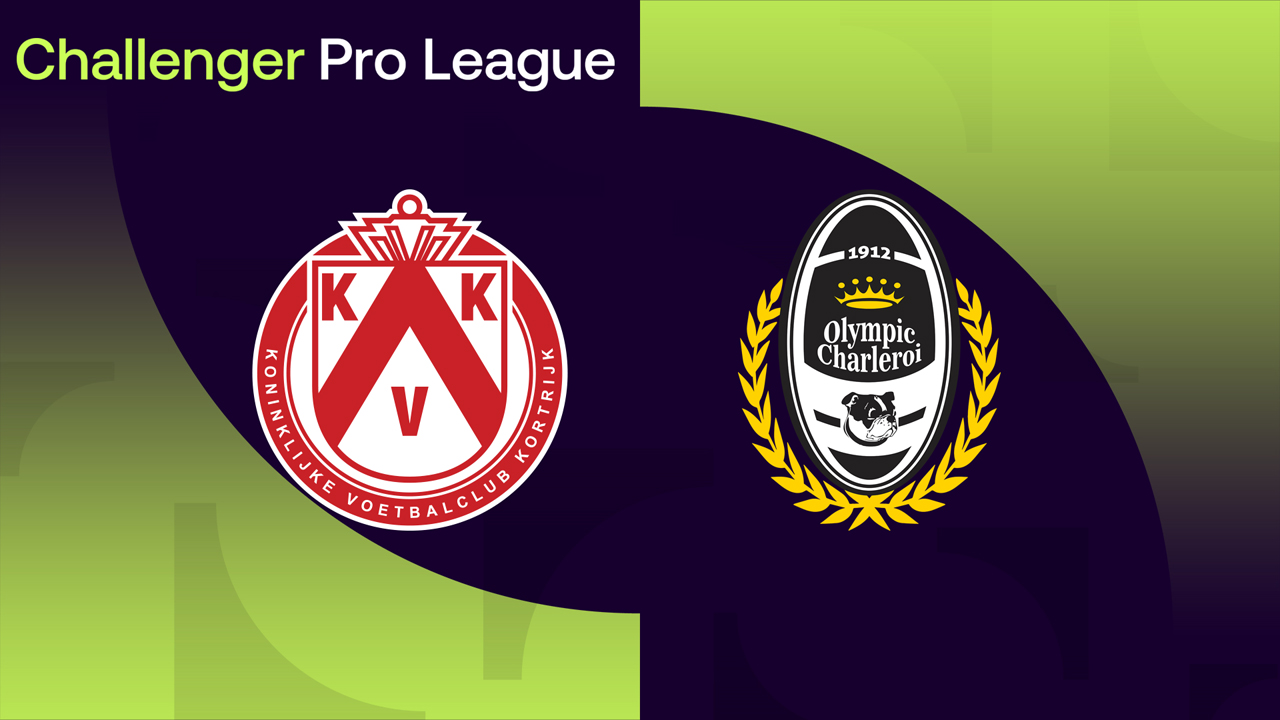 Kortrijk vs Olympic Charleroi poster
