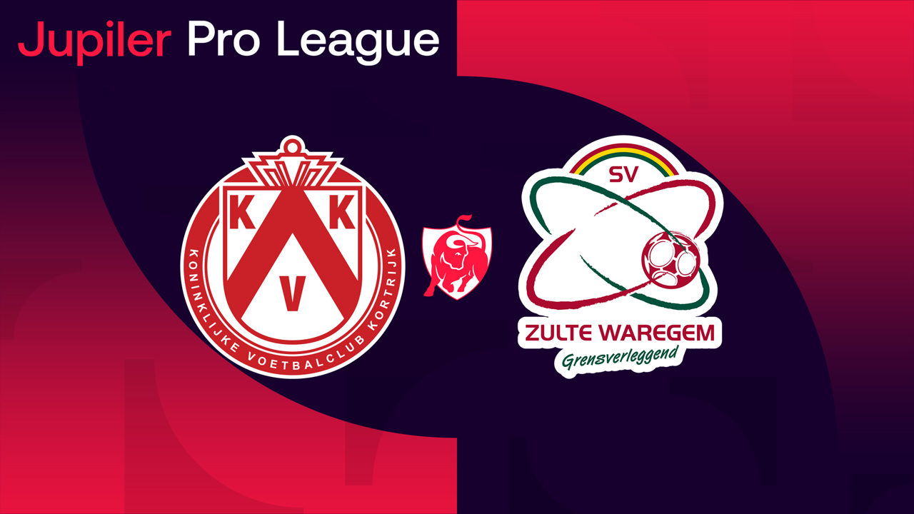 Kortrijk vs Zulte Waregem poster