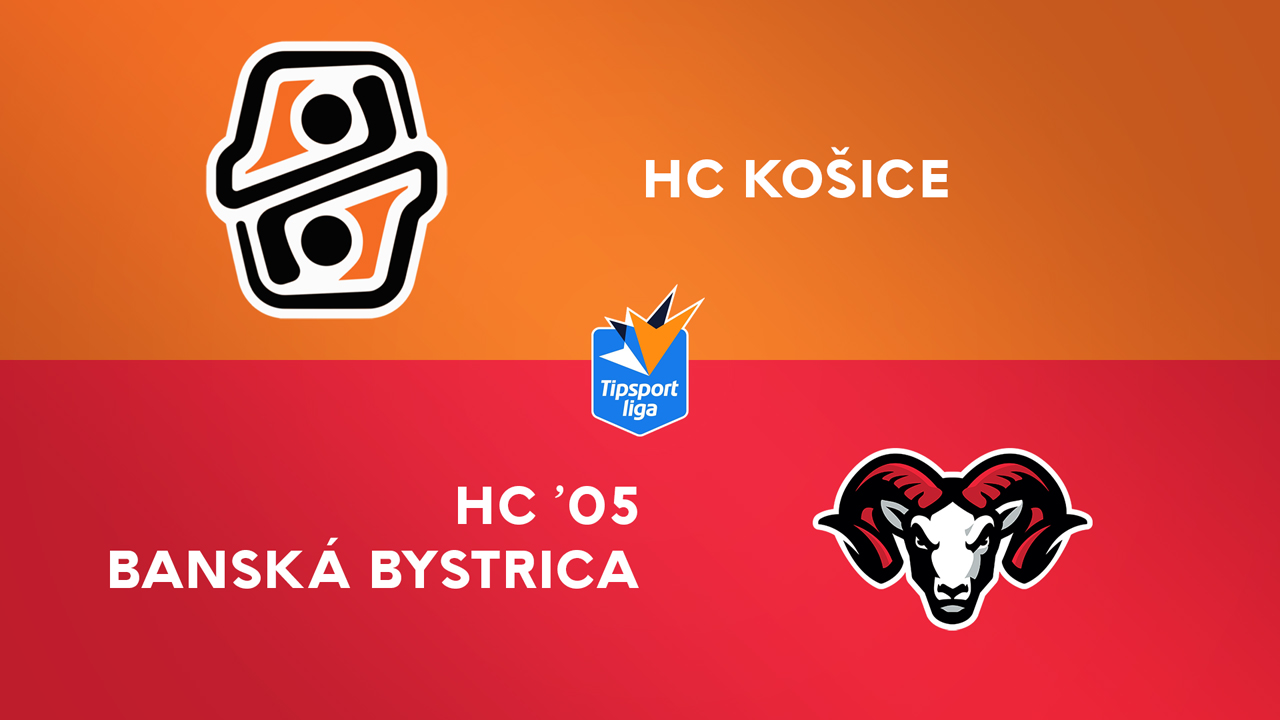 Kosice vs HC05 Banská Bystrica poster