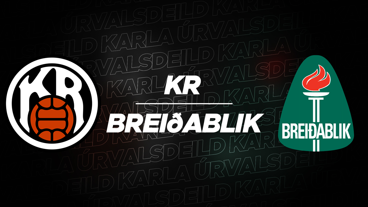 KR Reykjavík vs Breiðablik poster