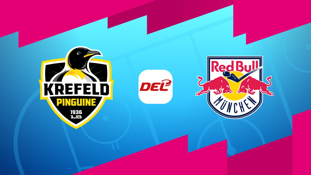 Krefeld Pinguine vs EHC Red Bull München poster