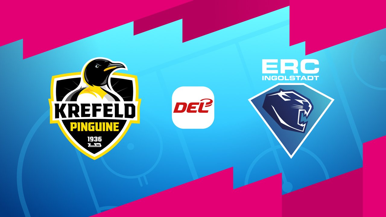 Krefeld Pinguine vs ERC Ingolstadt poster