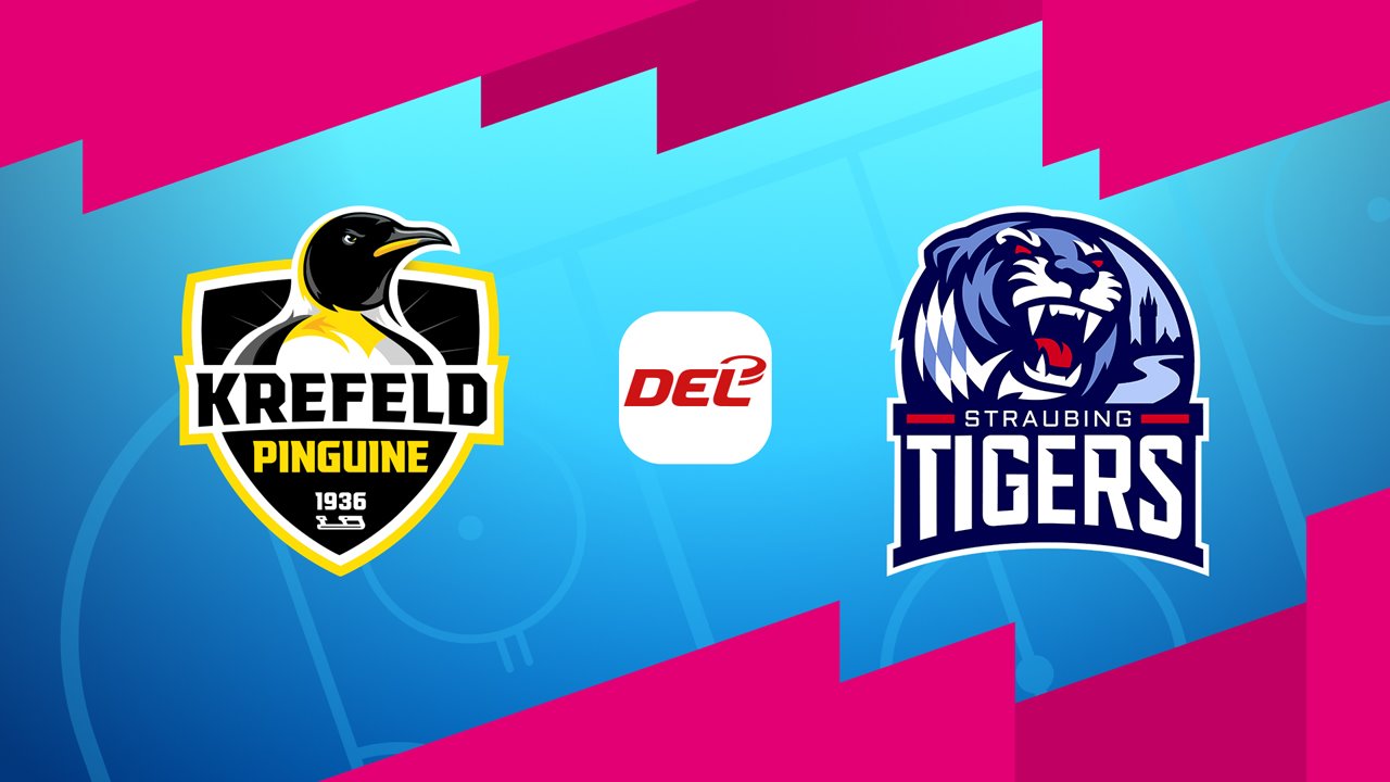 Krefeld Pinguine vs Straubing Tigers poster