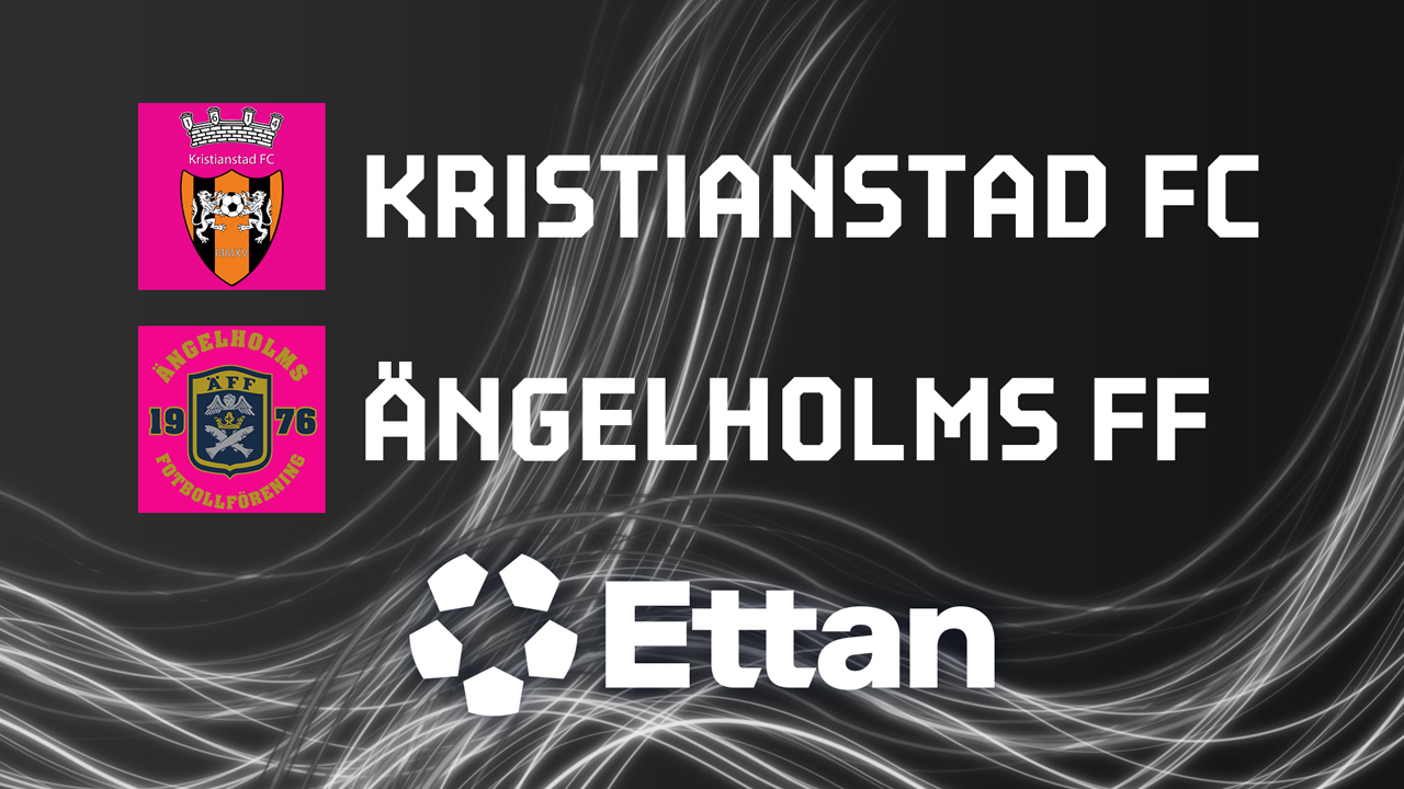 Kristianstad vs Ängelholm poster