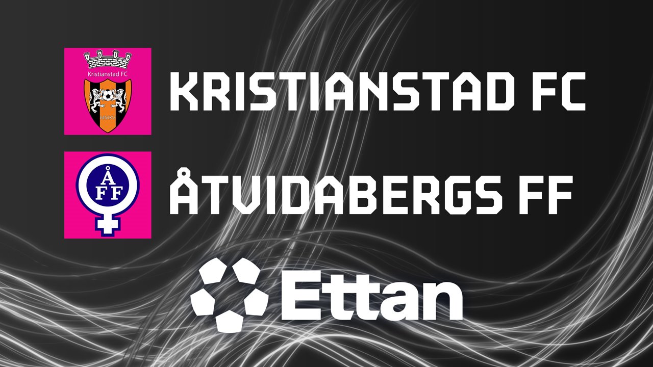 Kristianstad vs Åtvidaberg poster