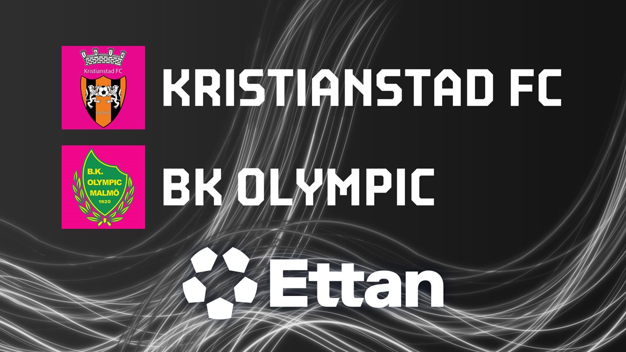 Kristianstad vs BK Olympic poster