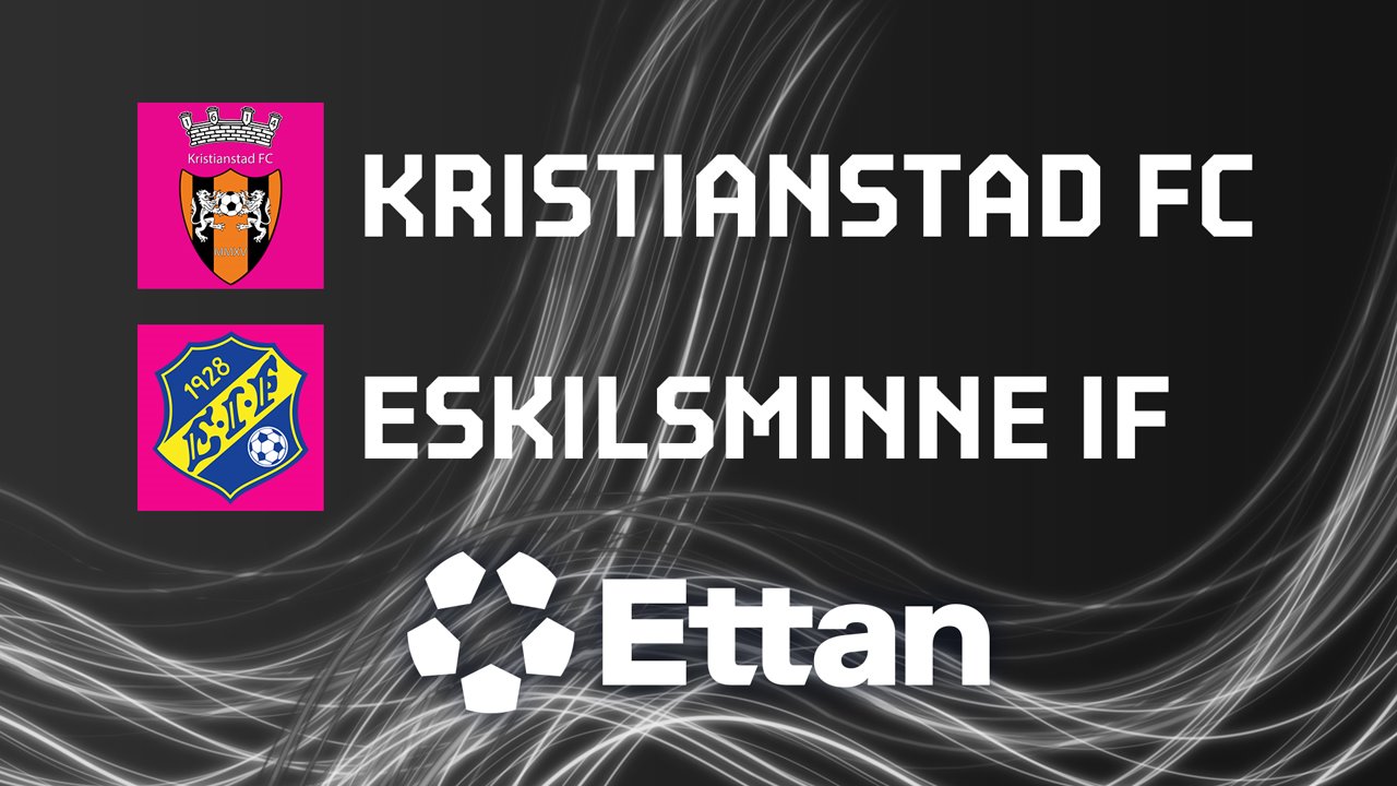 Kristianstad vs Eskilsminne poster