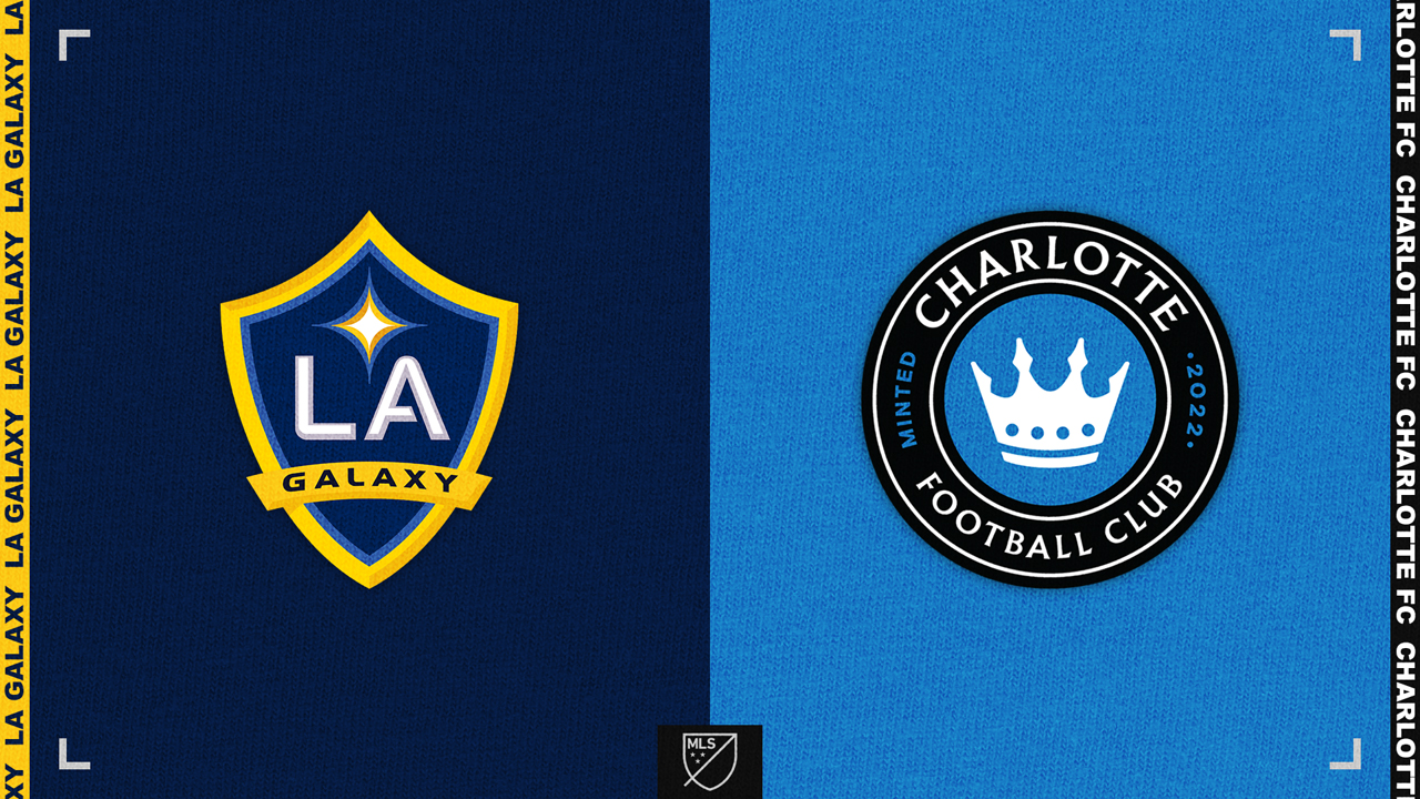 LA Galaxy vs Charlotte FC poster
