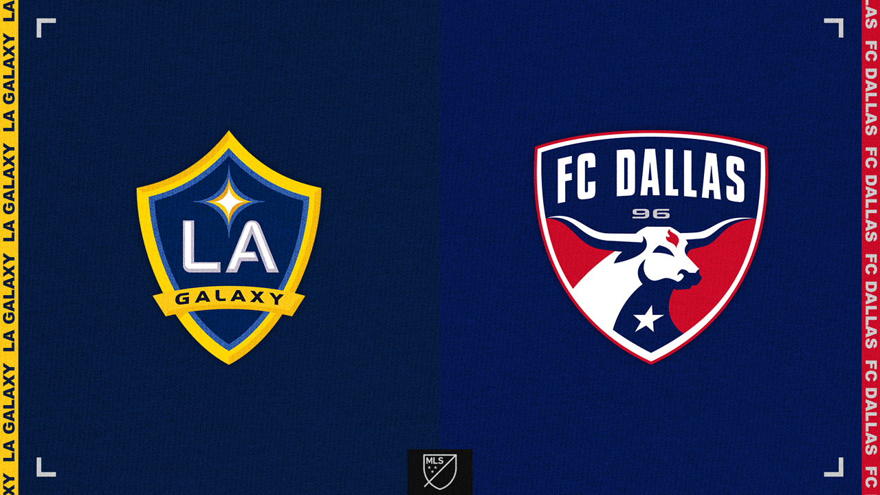 LA Galaxy vs FC Dallas poster