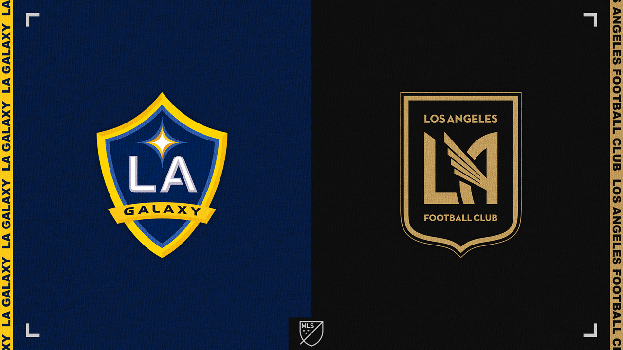 LA Galaxy vs Los Angeles FC poster
