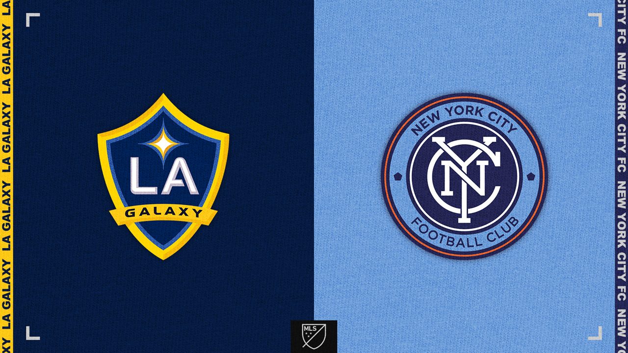 LA Galaxy vs New York City FC poster