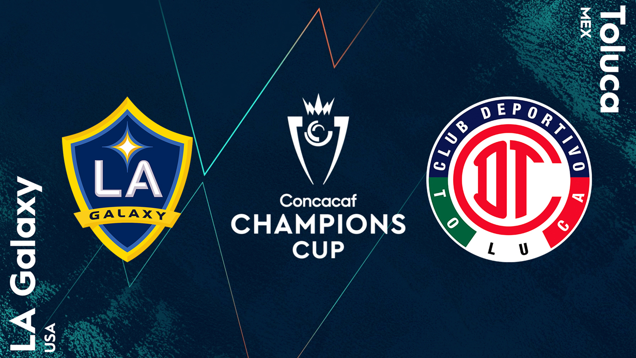 LA Galaxy vs Toluca poster