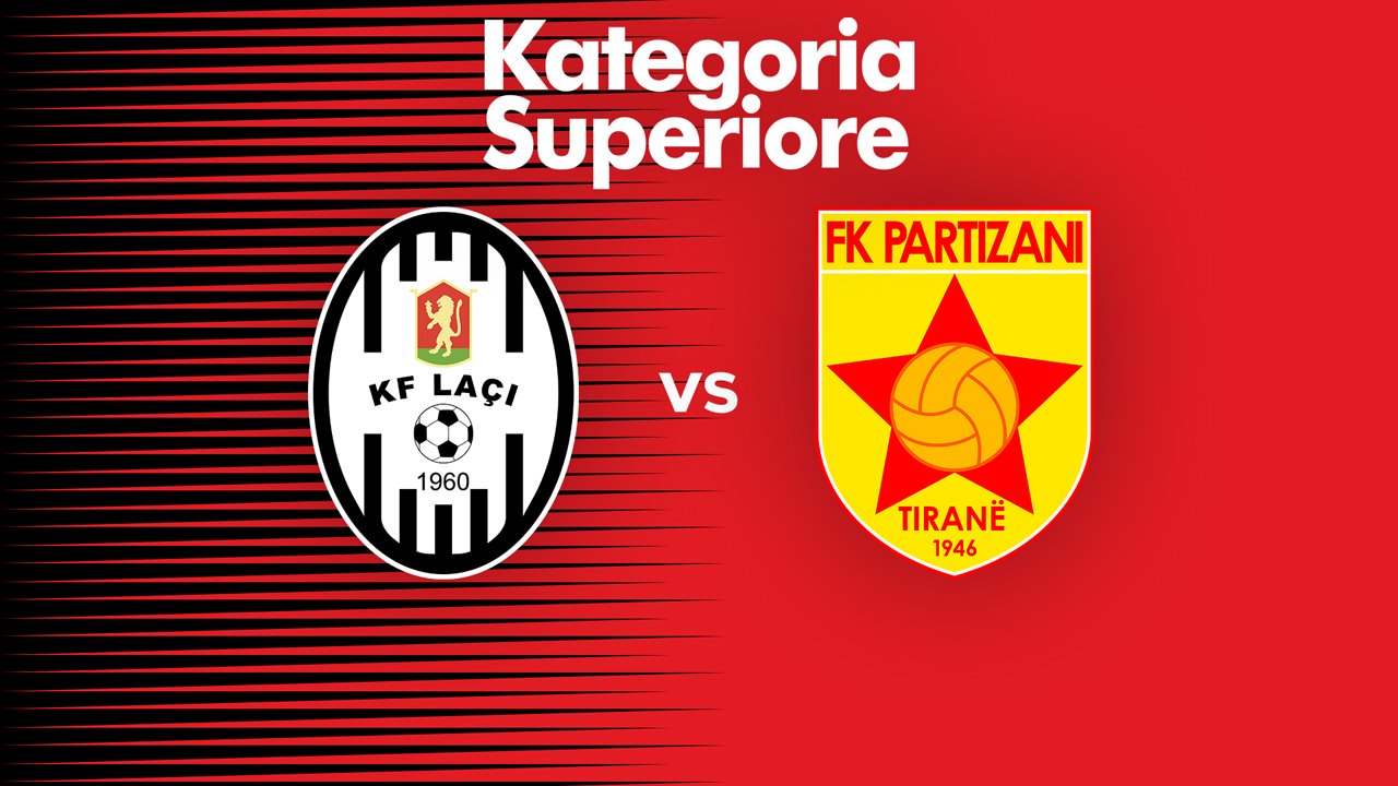 Laçi vs Partizani Tirana poster