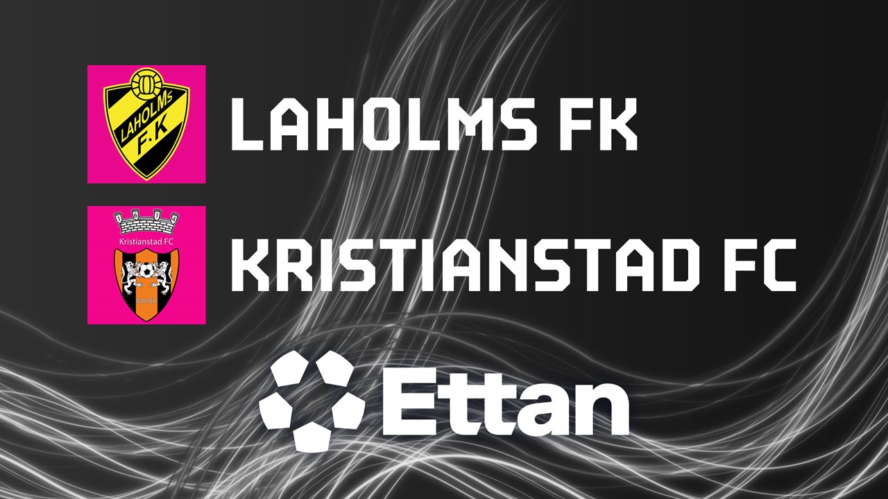 Laholm vs Kristianstad poster