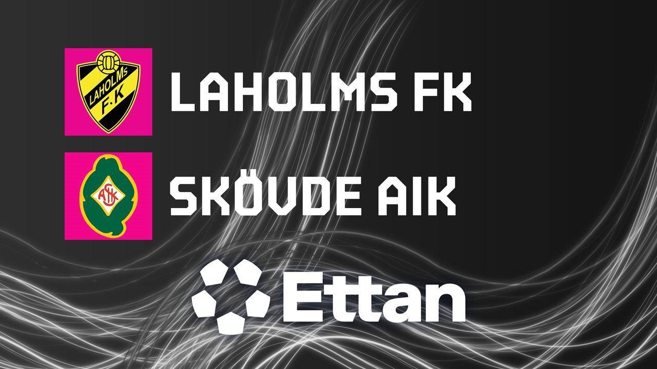 Laholm vs Skövde AIK poster