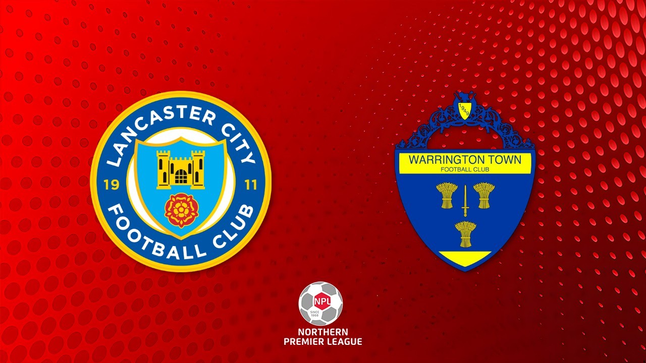 Lancaster City vs Warrington Town poster