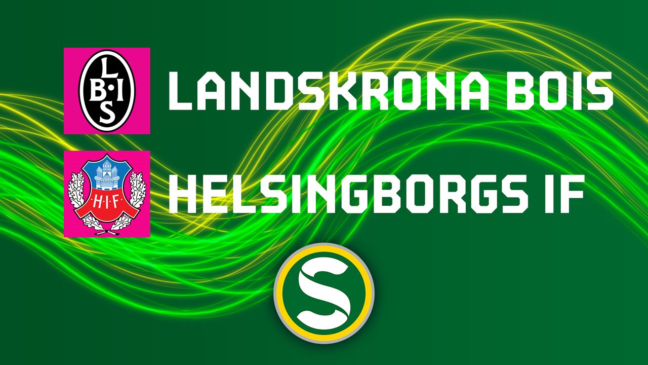 Landskrona vs Helsingborg poster