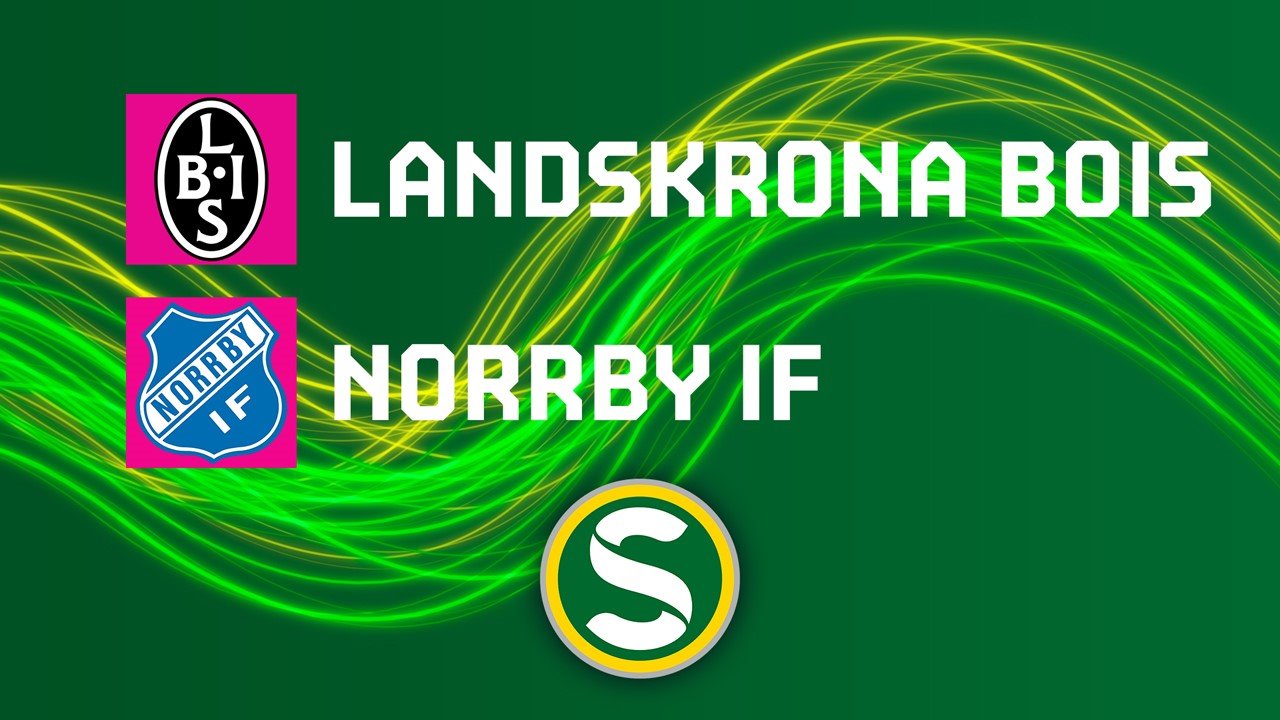 Landskrona vs Norrby poster