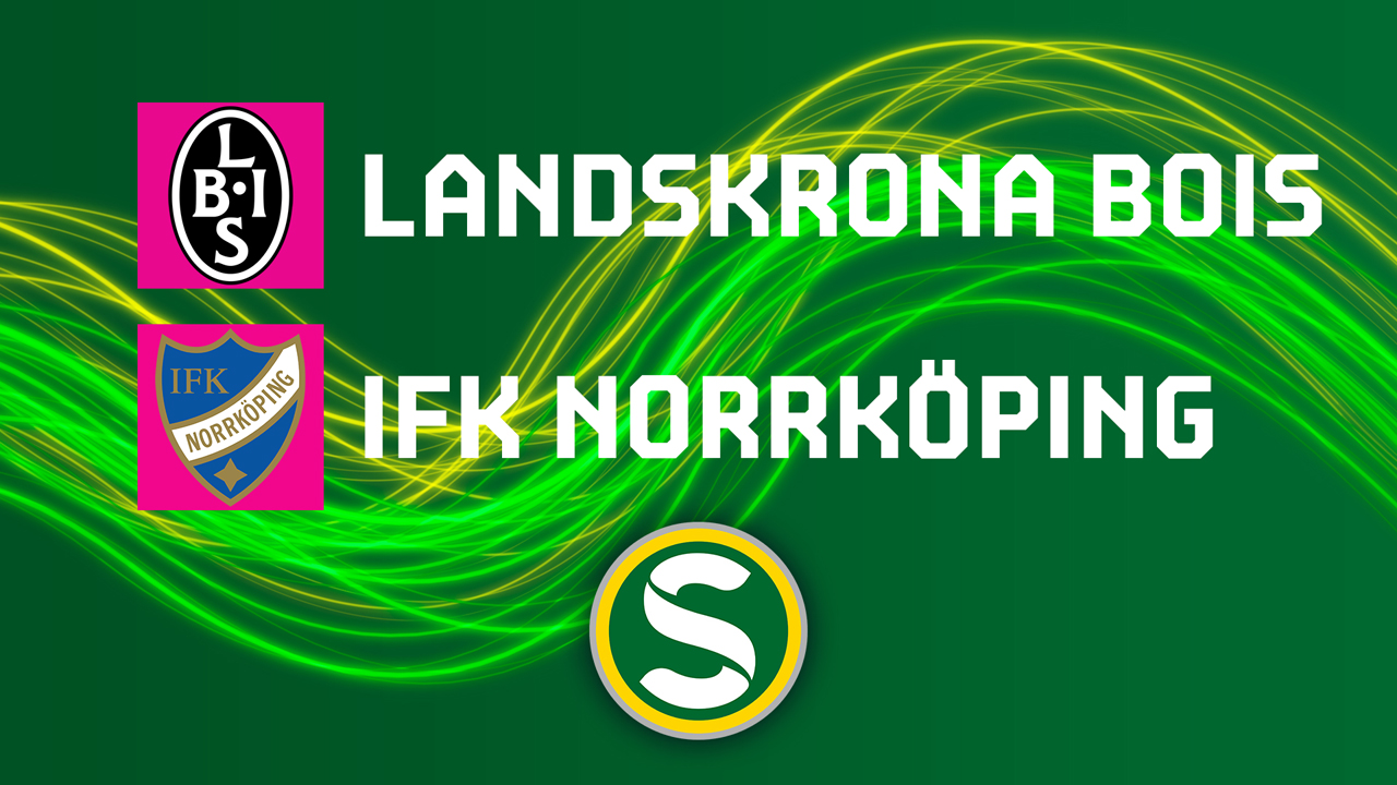 Landskrona vs Norrköping poster