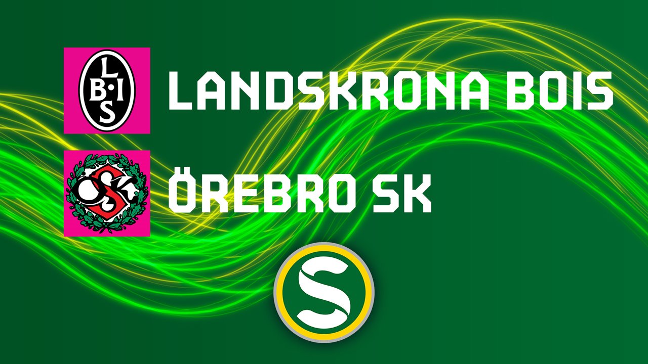 Landskrona vs Örebro poster