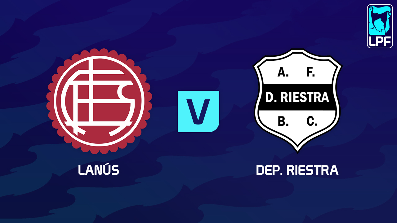 Lanús vs Deportivo Riestra poster