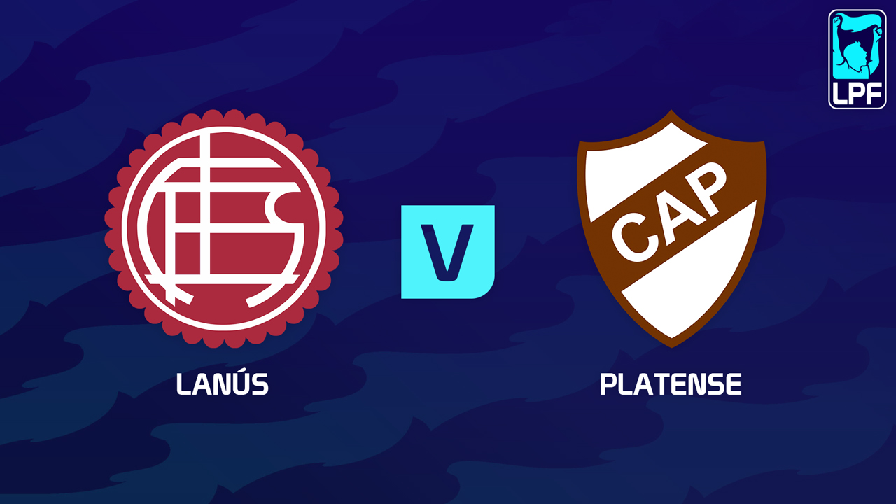 Lanús vs Platense poster
