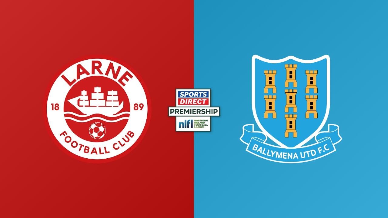 Larne vs Ballymena United poster