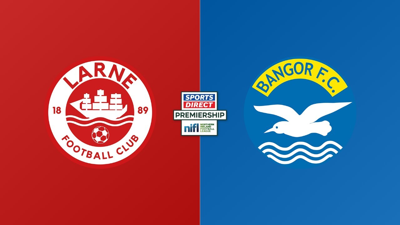 Larne vs Bangor poster