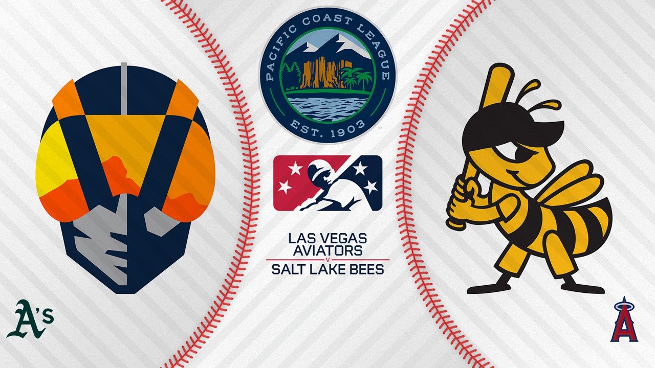 Las Vegas Aviators vs Salt Lake Bees poster