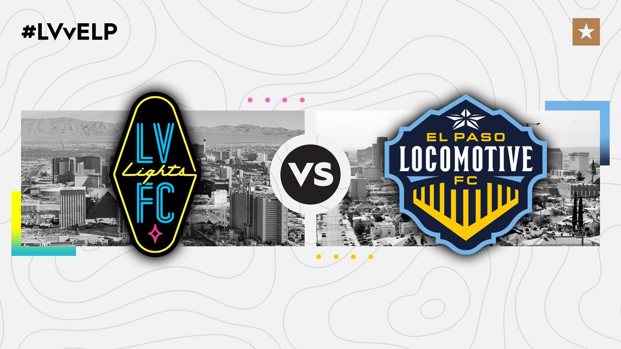 Las Vegas Lights vs El Paso Locomotive poster