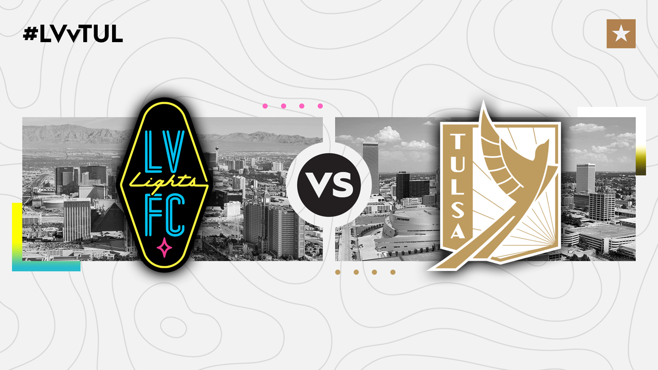 Las Vegas Lights vs FC Tulsa poster