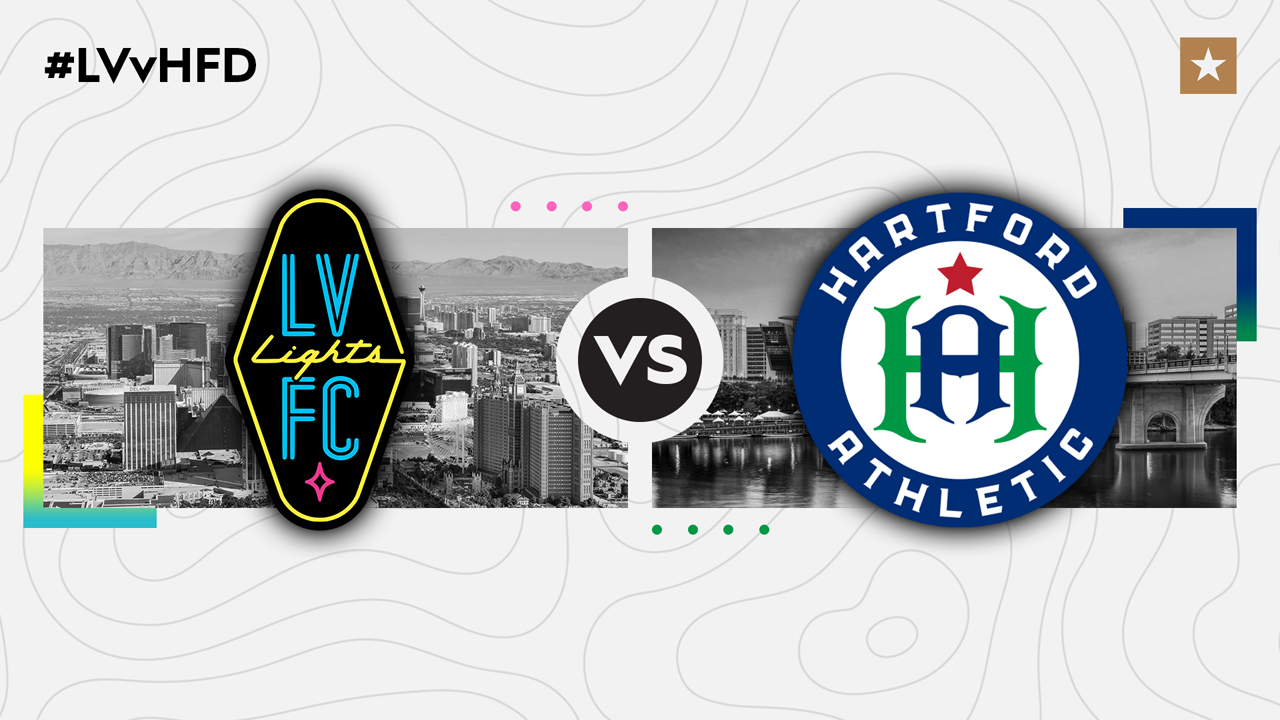 Las Vegas Lights vs Hartford Athletic poster