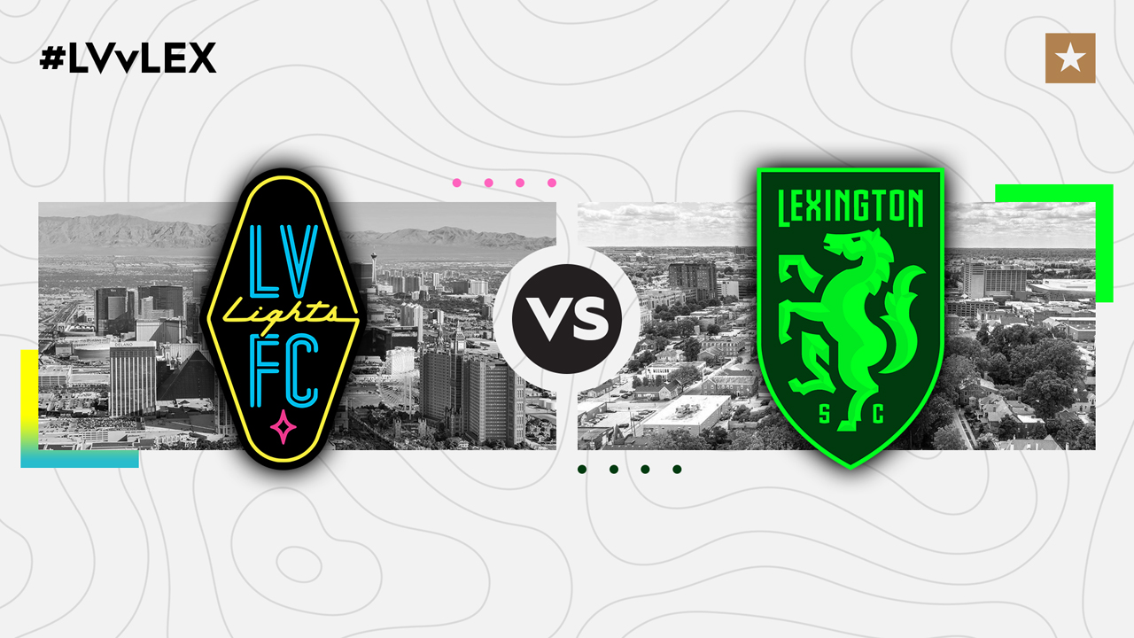Las Vegas Lights vs Lexington SC poster