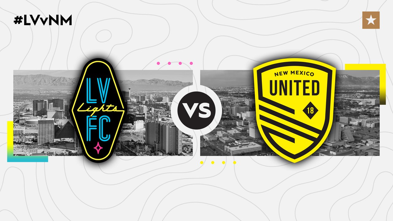 Las Vegas Lights vs New Mexico United poster