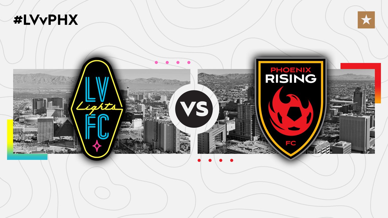 Las Vegas Lights vs Phoenix Rising poster