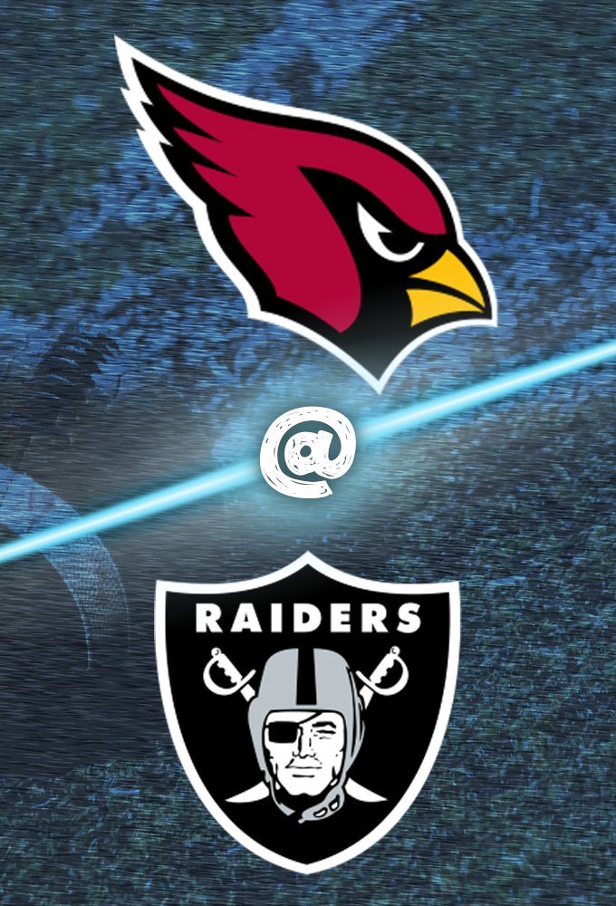 Las Vegas Raiders vs Arizona Cardinals poster