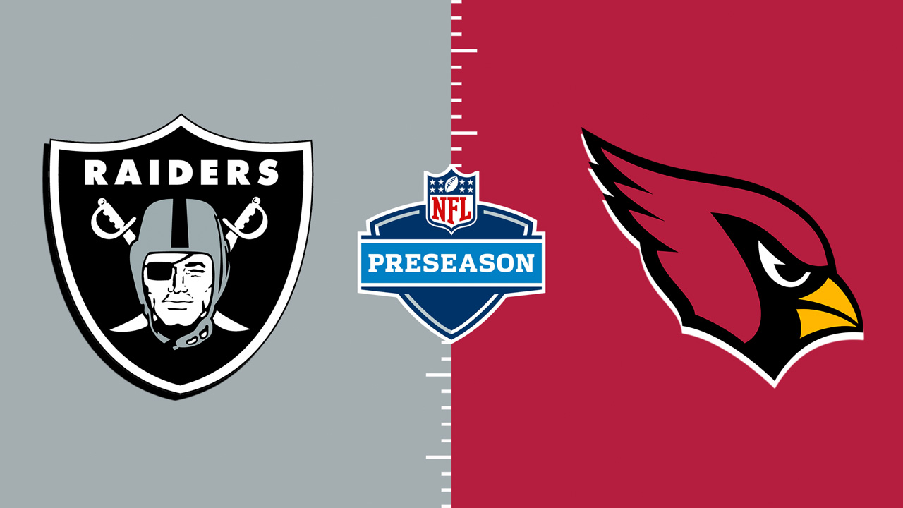 Las Vegas Raiders vs Arizona Cardinals poster