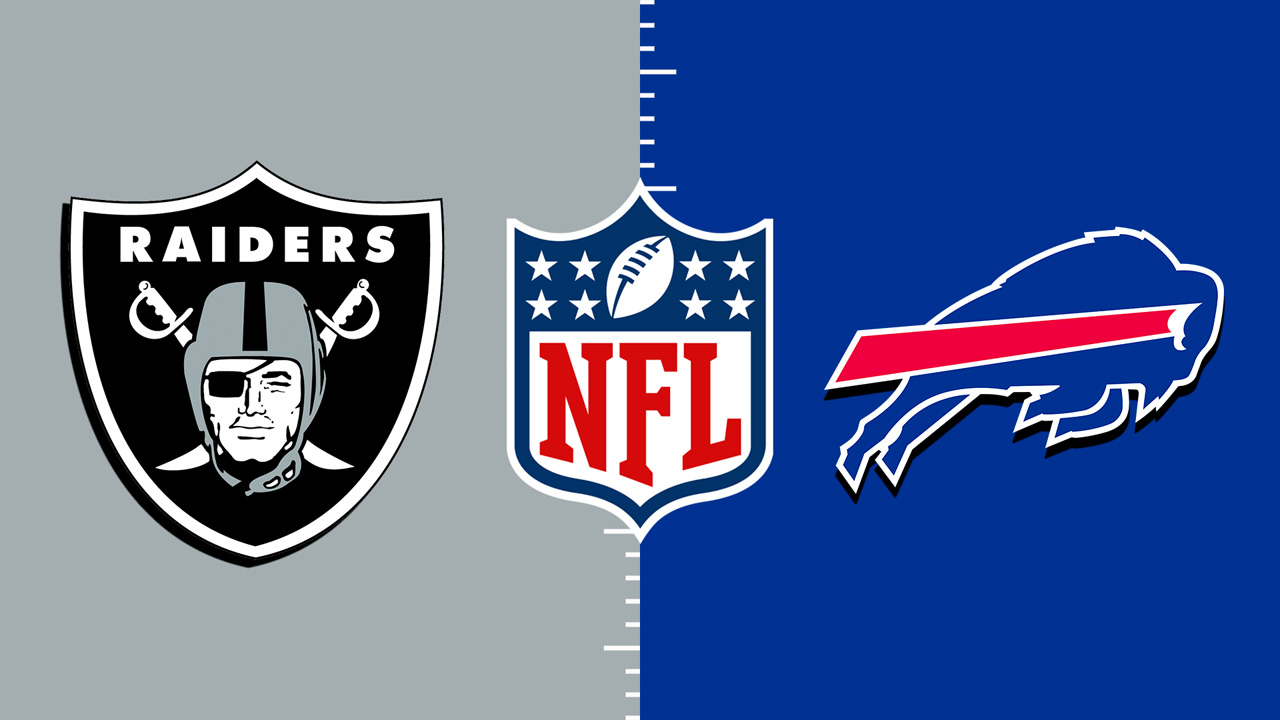 Las Vegas Raiders vs Buffalo Bills poster
