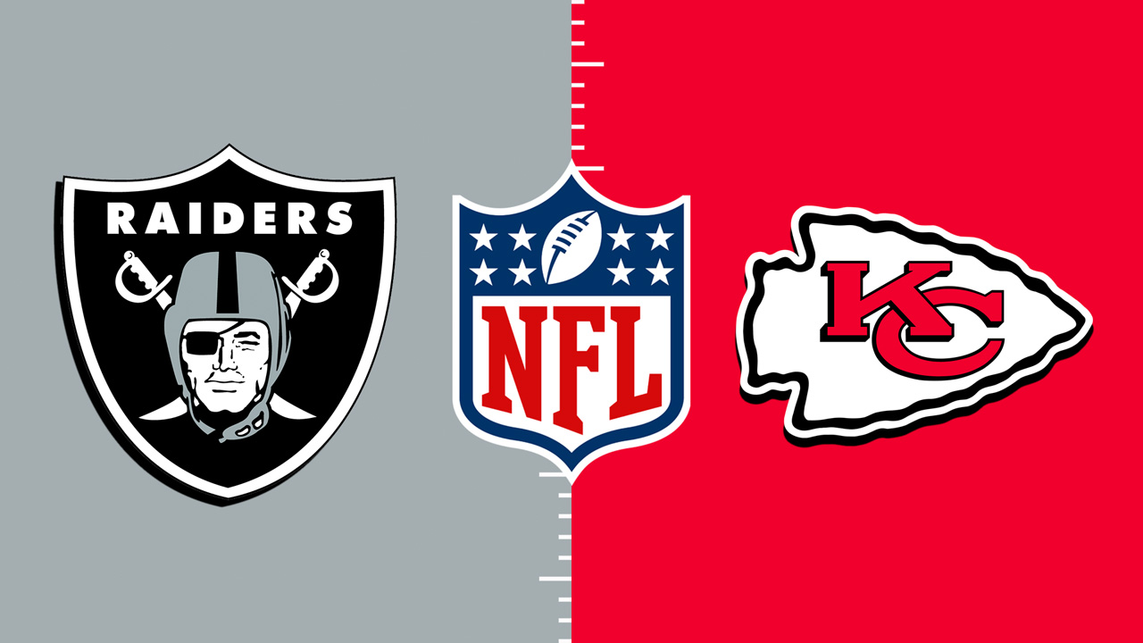 Las Vegas Raiders vs Kansas City Chiefs poster