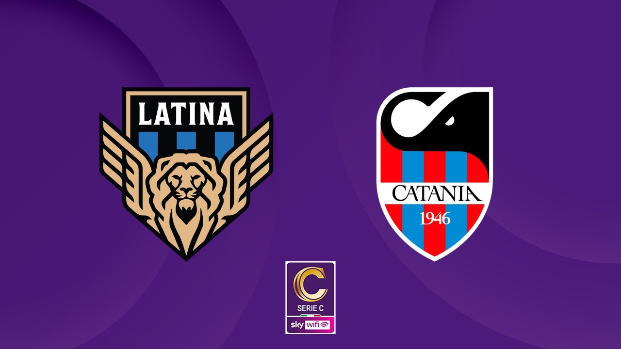Latina vs Catania poster